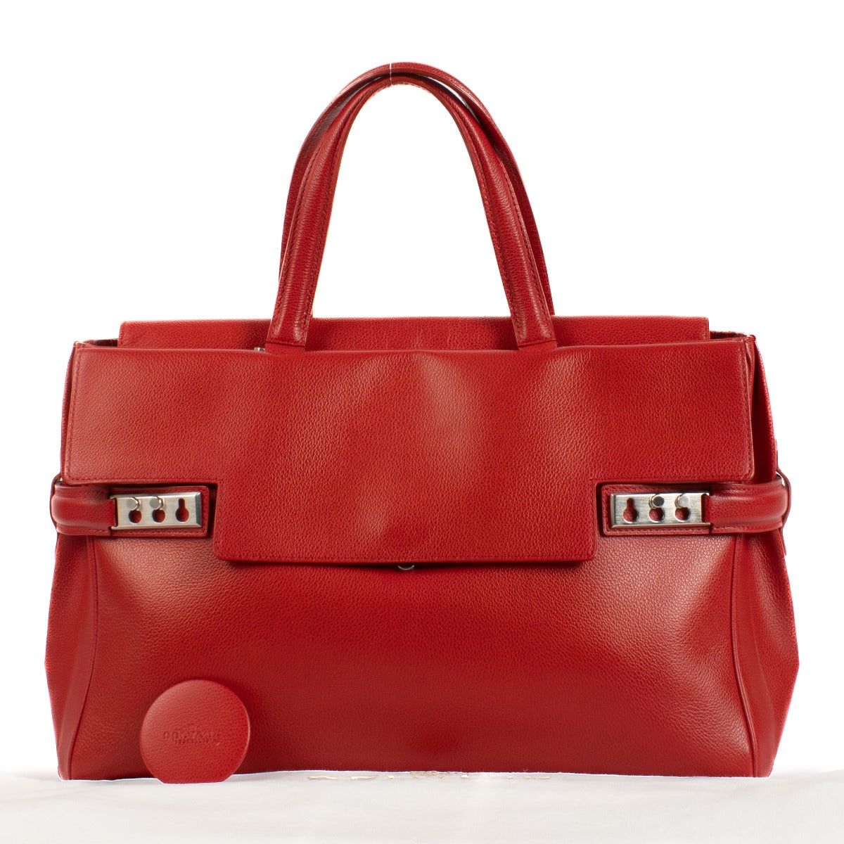 Sac d'affaires Delvaux Tempête rouge