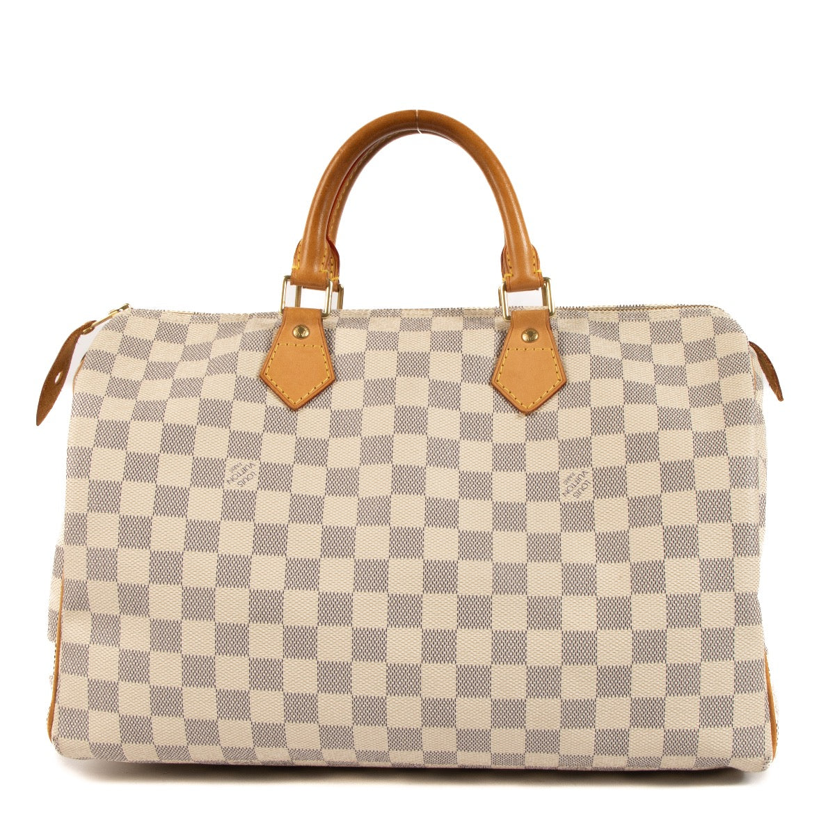 Shop 100% authentic second-hand Louis Vuitton Damier Azur Speedy 35 Top Handle Bag on Labellov.com