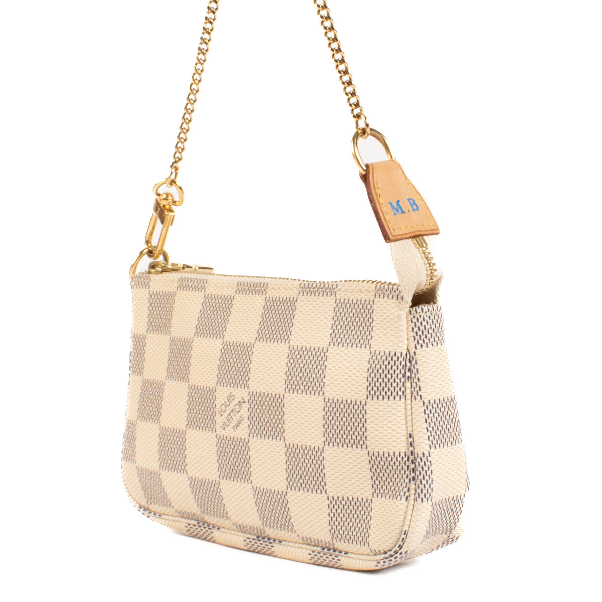 Louis Vuitton Mini Pochette Accessoires Damier Azur