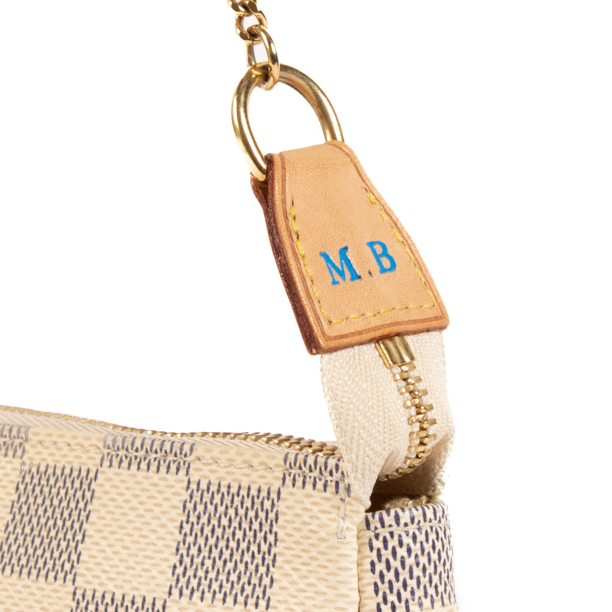 Louis Vuitton Mini Pochette Accessoires Damier Azur