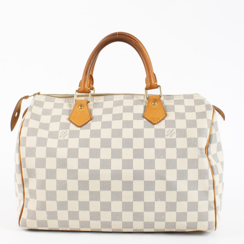 Authentic Preloved Louis Vuitton Damier Azur Speedy 30 on Labellov.com