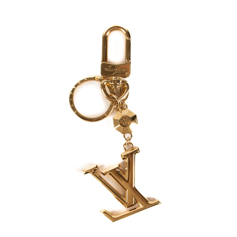 Shop 100% authentic second-hand Louis Vuitton Gold LV Keychain Other on Labellov.com