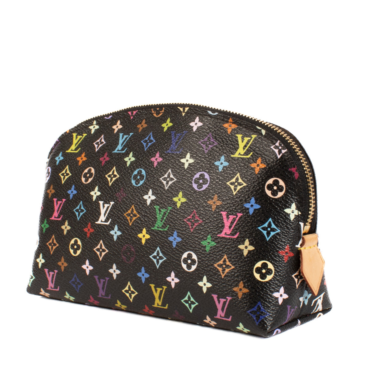 Louis Vuitton x Takashi Murakami Zwart Monogram Multicolore Cosmetisch Etui