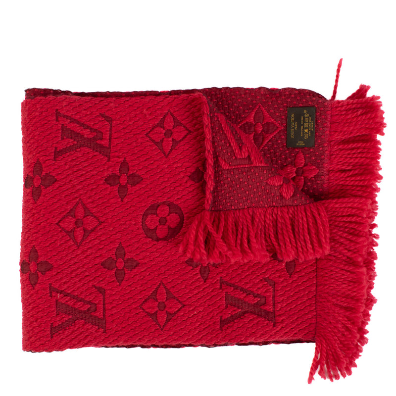 Louis Vuitton Rode Logomania Sjaal