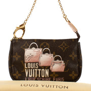 Shop safe online at Labellov in Antwerp, Brussels and Knokke this 100% authentic second hand Louis Vuitton Limited Edition 1 Rue Scribe Mini Pochette Accessoires.