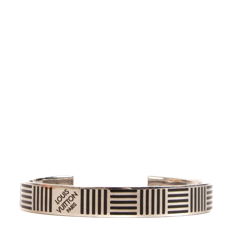 Louis Vuitton Damier Black Cuff Bracelet