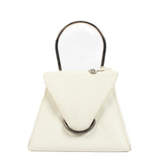Delvaux UT White Magic Patent Leather Bag