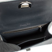 Buy authentic second hand Christian Dior Silver Patent Leather Diorama Crossbody Bag at Labellov.com