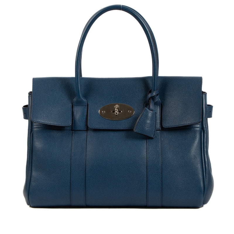 Shop 100% authentic second-hand Mulberry Blue Bayswater Shoulder Bag on Labellov.com