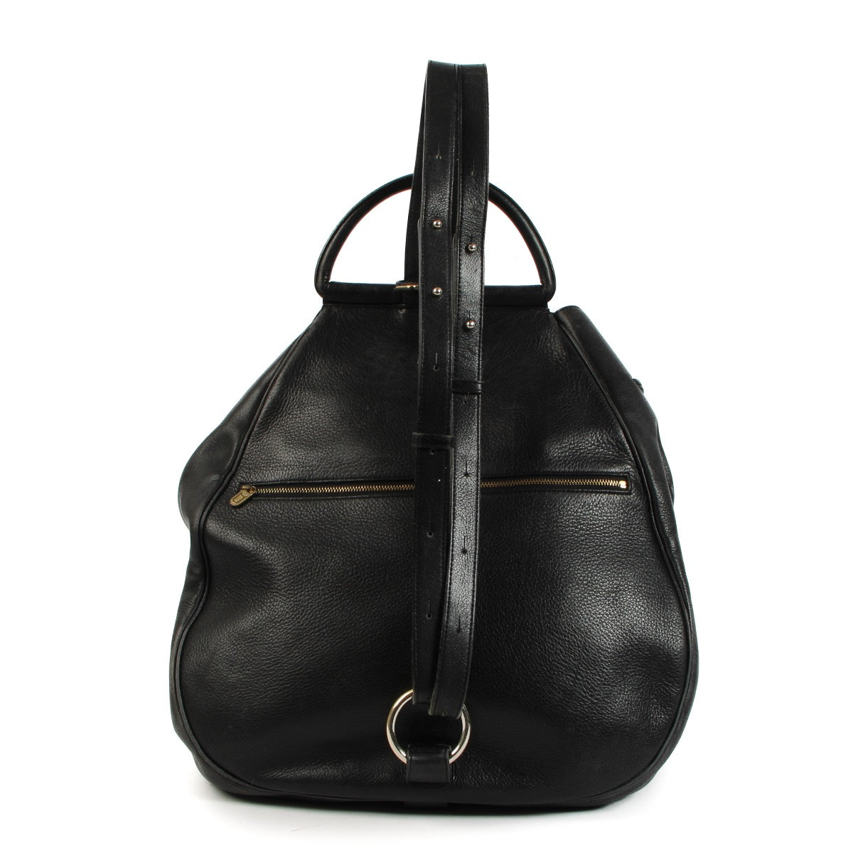 Shop 100% authentic second-hand Delvaux Black Lucifer Backpack on Labellov.com