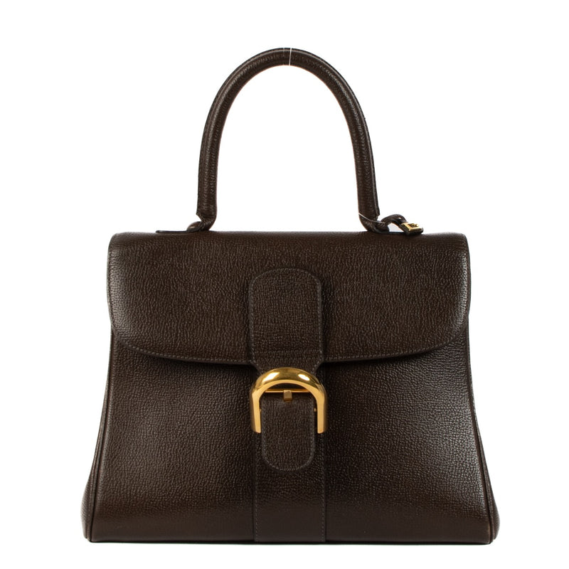Shop 100% authentic second-hand Delvaux Brown Leather Brillant MM on Labellov.com