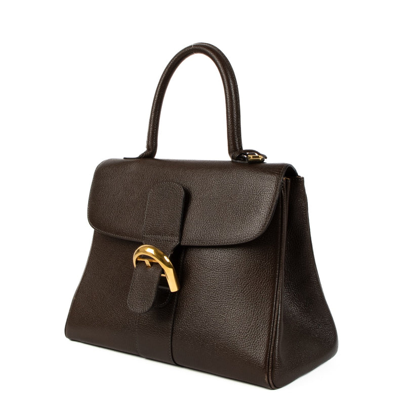 Shop 100% authentic second-hand Delvaux Brown Leather Brillant MM on Labellov.com