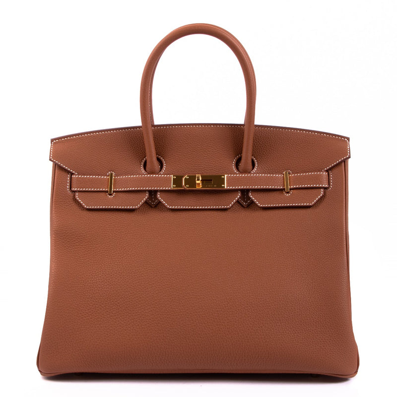 Hermès Birkin 35 Gold Togo Gold Hardware