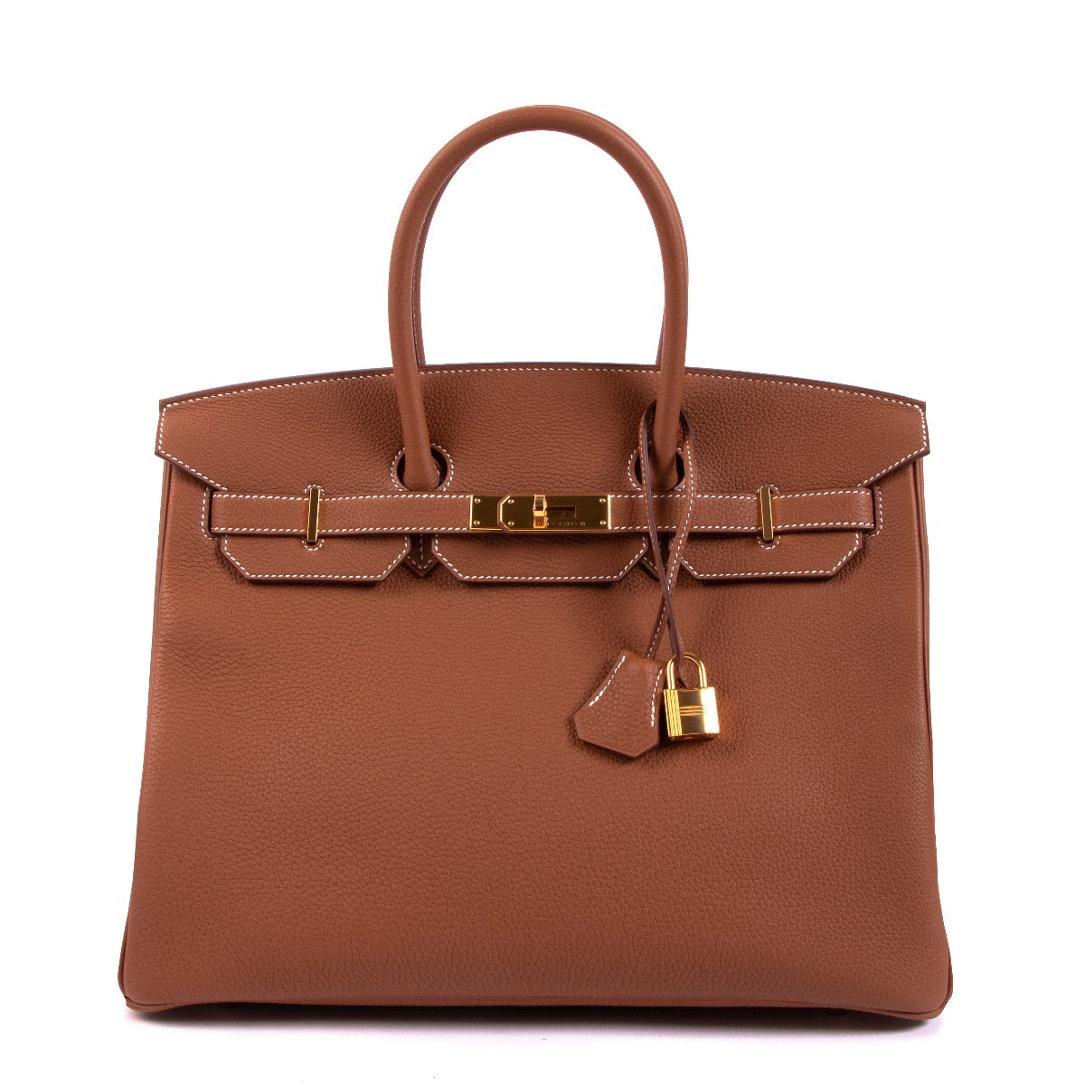 Authentic second hand Hermès Birkin 35 Gold on www.labellov.com