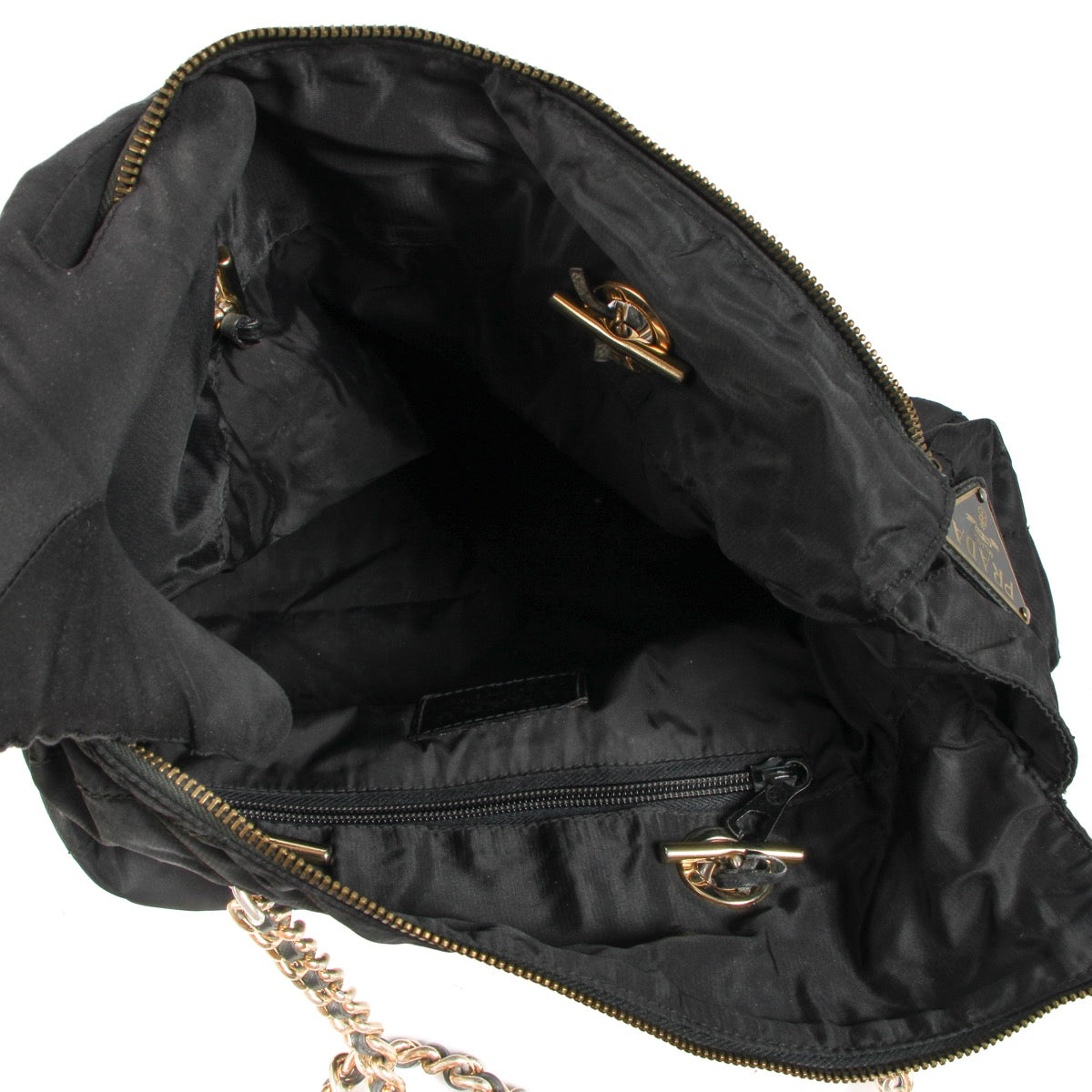 Shop 100% authentic second-hand Prada Black Chain Shoulder Bag on Labellov.com