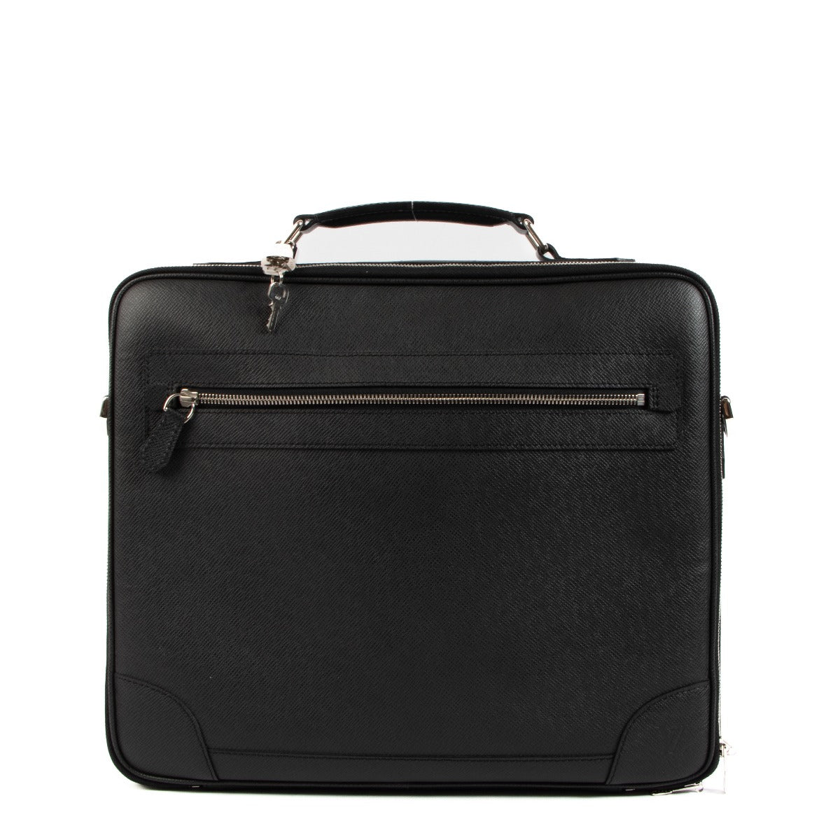 Louis Vuitton Black Taiga Leather Odessa Briefcase