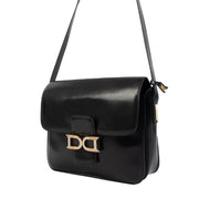 Buy an authentic Delvaux Black Bourgogne Crossbody Bag on LabelLov.com