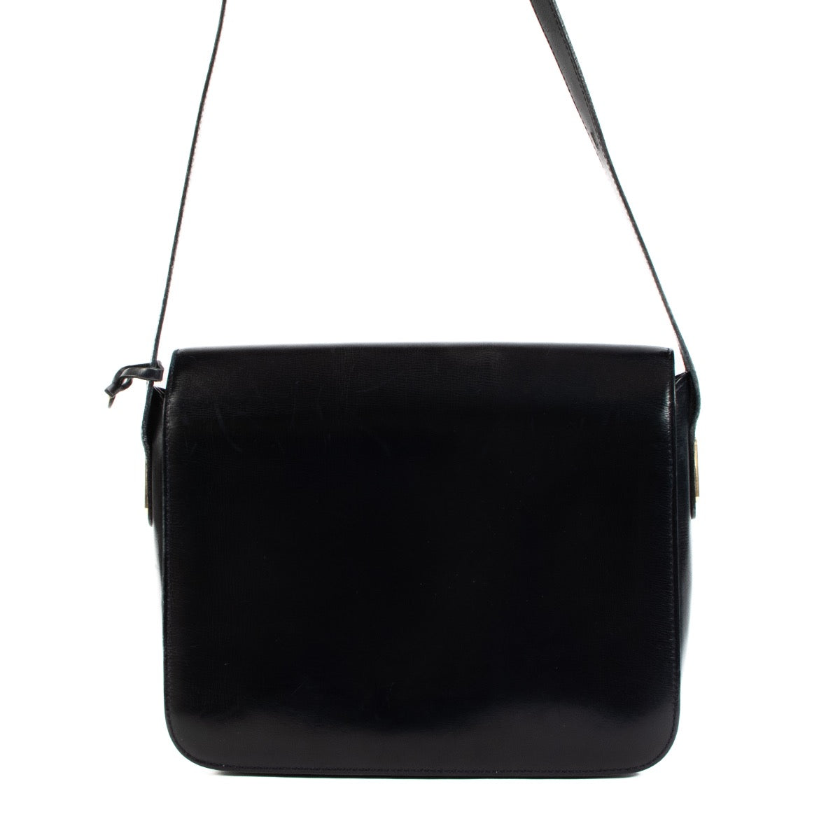Buy an authentic Delvaux Black Bourgogne Crossbody Bag on LabelLov.com