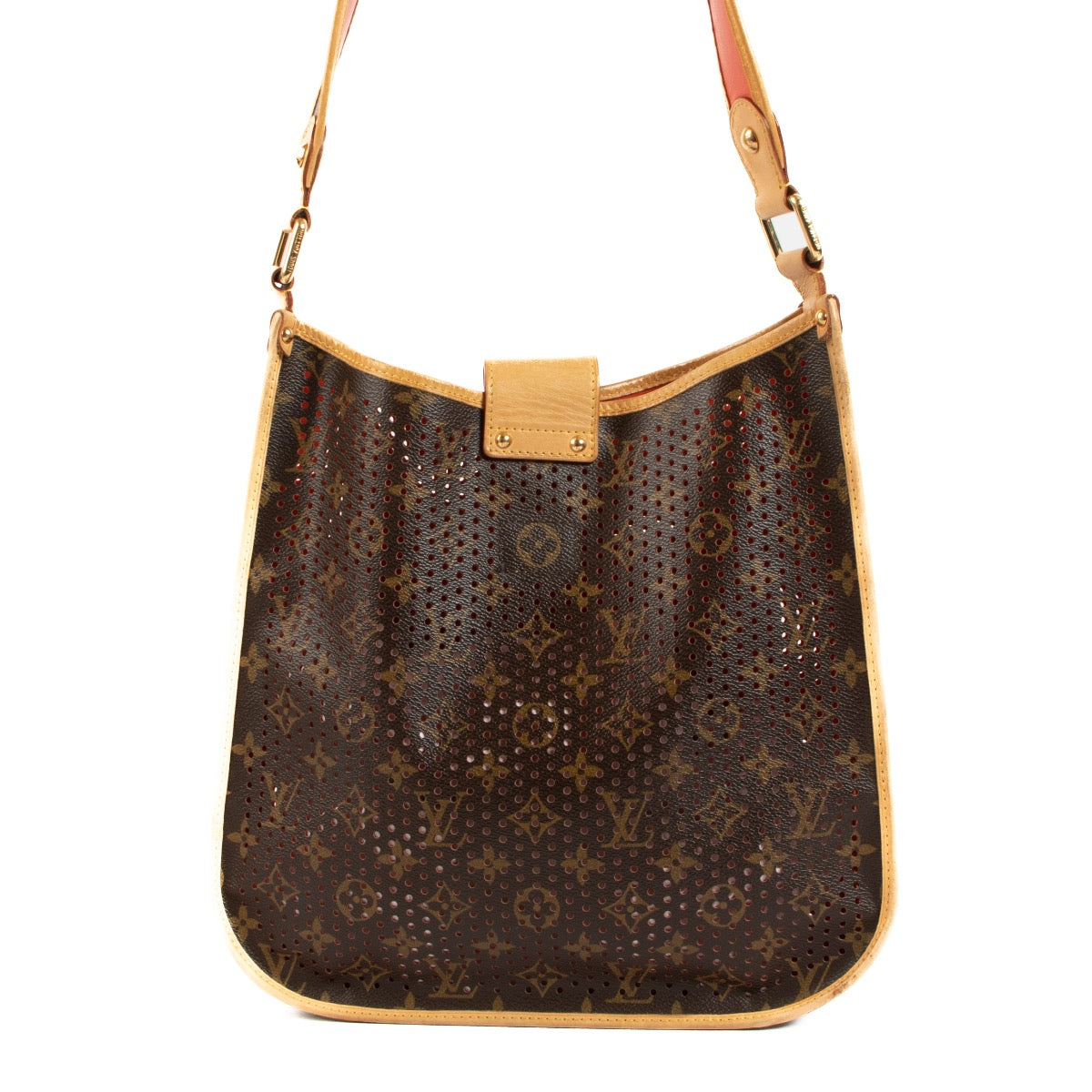 Get an authentic Louis Vuitton Brown Monogram Perforated Musette Shoulder Bag on LabelLov.com