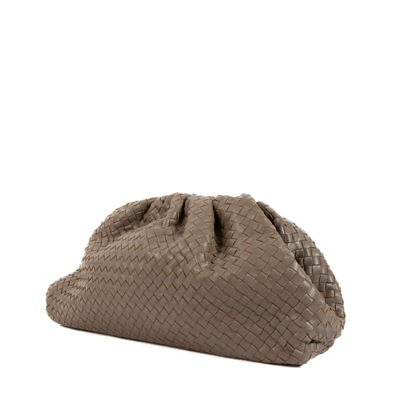 Bottega Veneta Pouch Maple Intrecciato Clutch