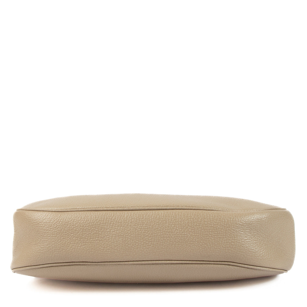 Delvaux Sand Beige Clutchtas met Draaisluiting