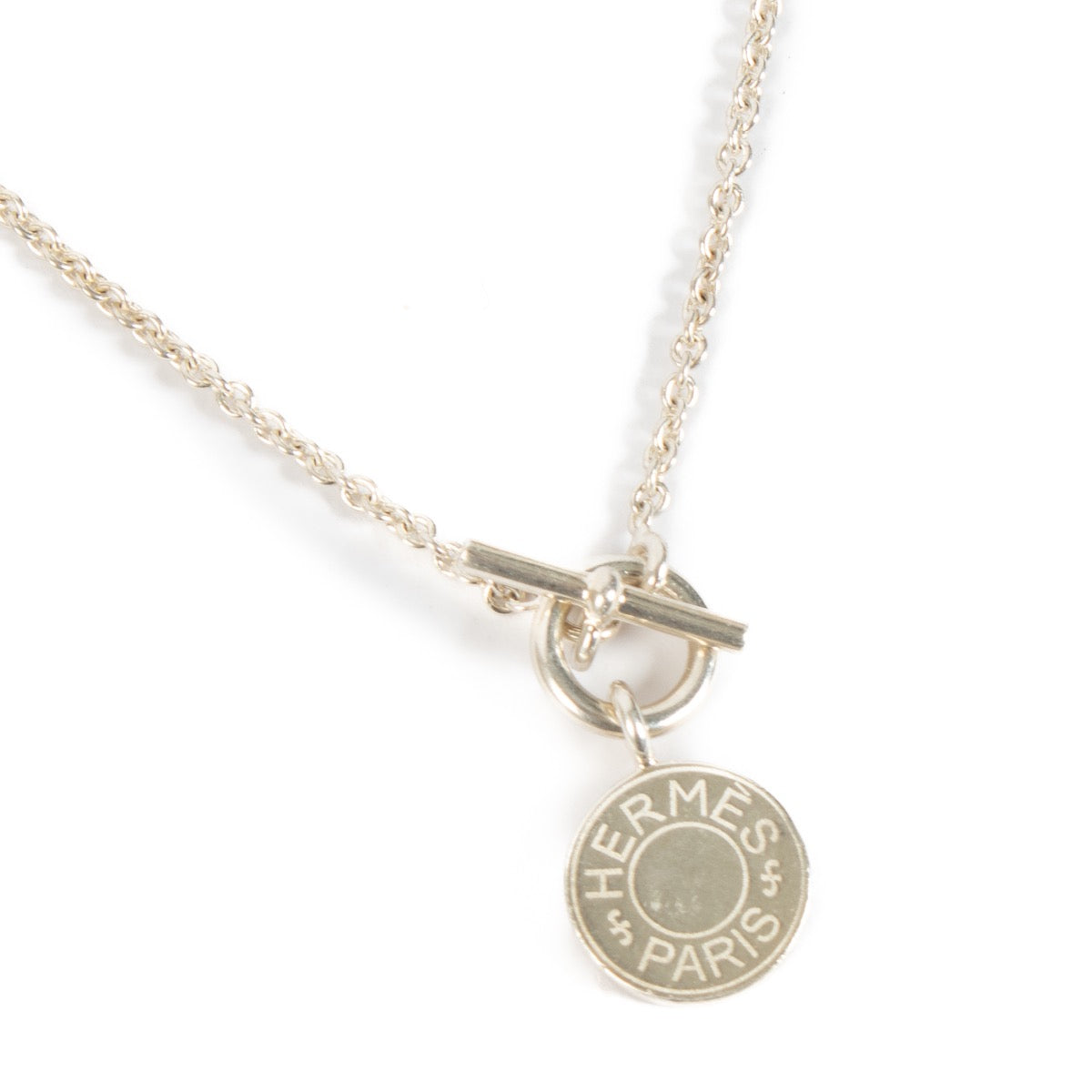 Authentic second hand Hermès Ex-Libris Necklace on Labellov.com