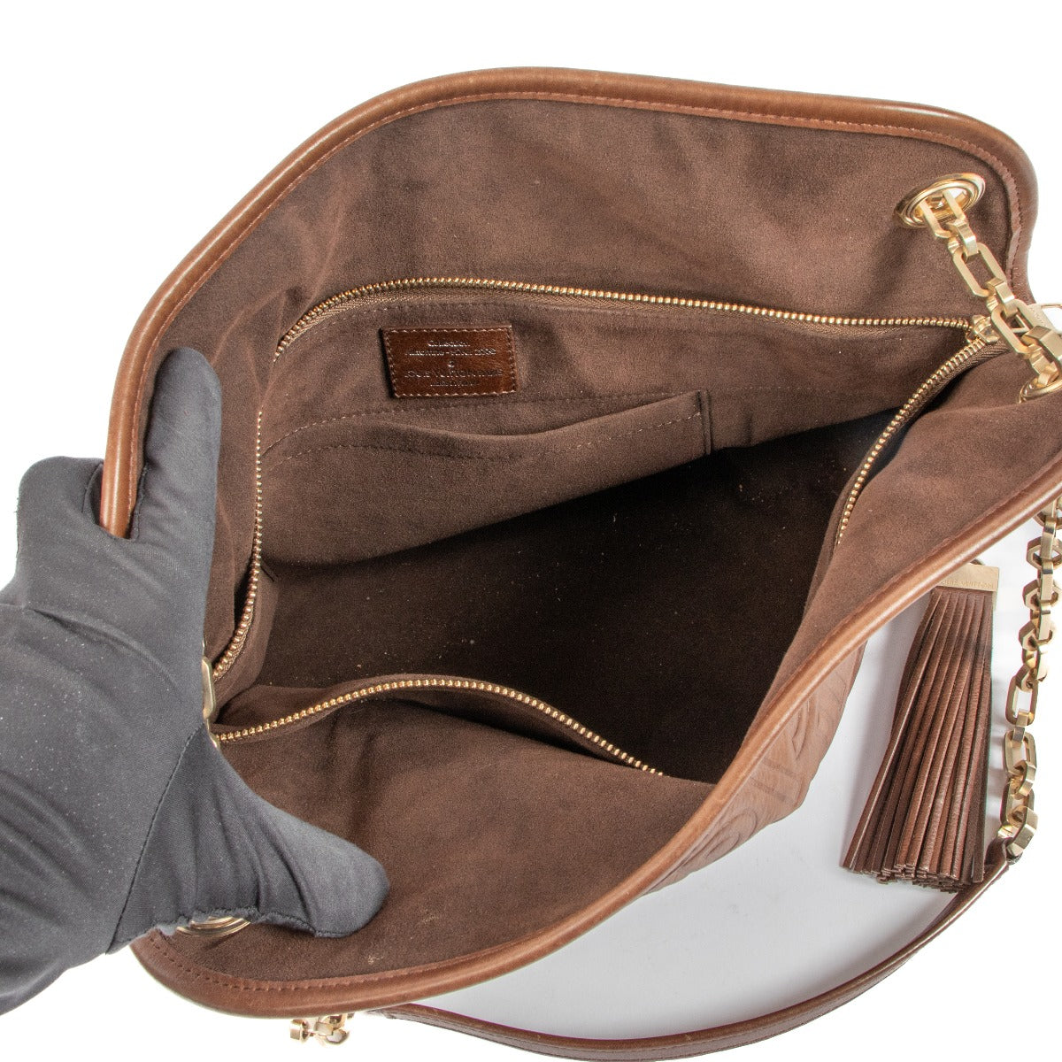 Louis Vuitton Bruin Paris Souple Whisper Schoudertas