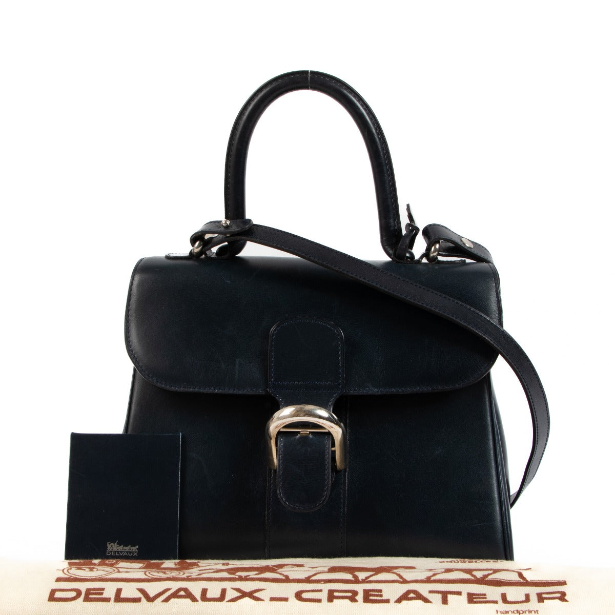 Delvaux Brillant MM Blue Box Calf