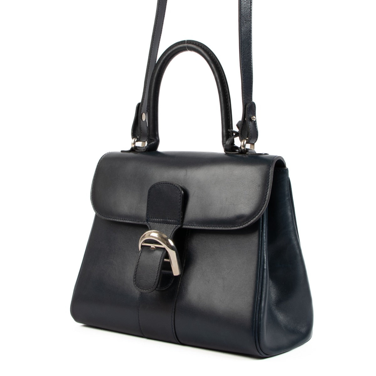 Delvaux Brillant MM Blue Box Calf