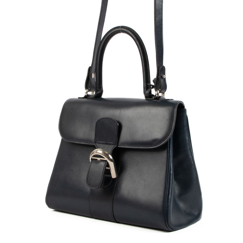 Delvaux Brillant MM Blue Box Calf