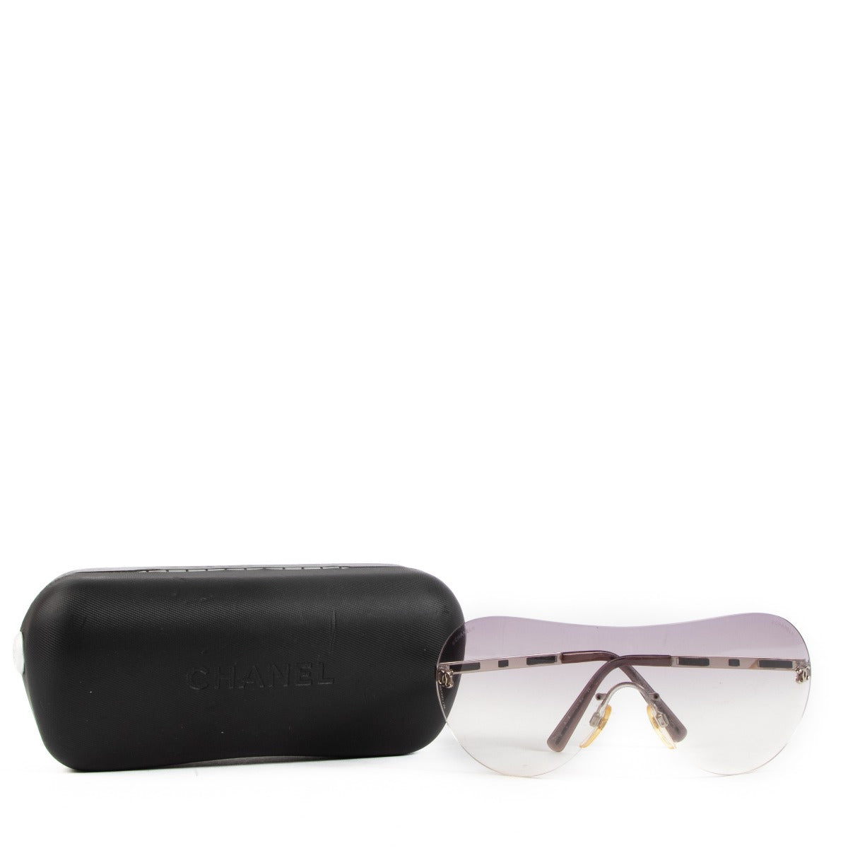 Lunettes de soleil Chanel CC Vintage sans monture