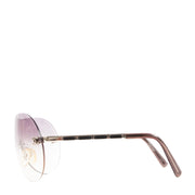 Shop safe online at Labellov in Antwerp this 100% authentic second hand Chanel CC Vintage Rimless Sunglasses
