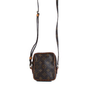 shop authentic second hand Louis Vuitton Vintage Danube Mini Monogram Canvas Crossbody Bag at Labellov