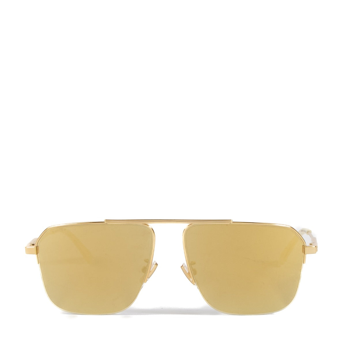 Bottega Veneta BV1149 Gold Mirror Sunglasses