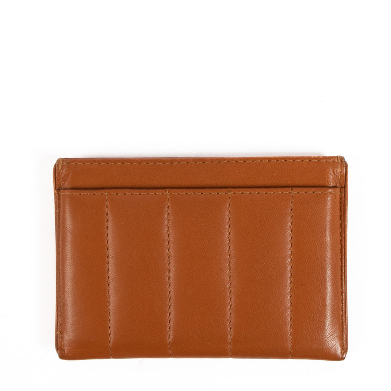 Dries Van Noten Camel Leather Cardholder