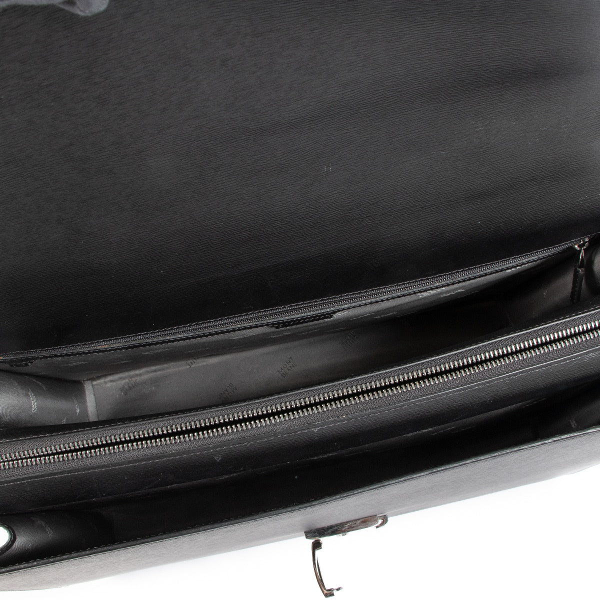 Montblanc Black Leather 4810 Westside Briefcase