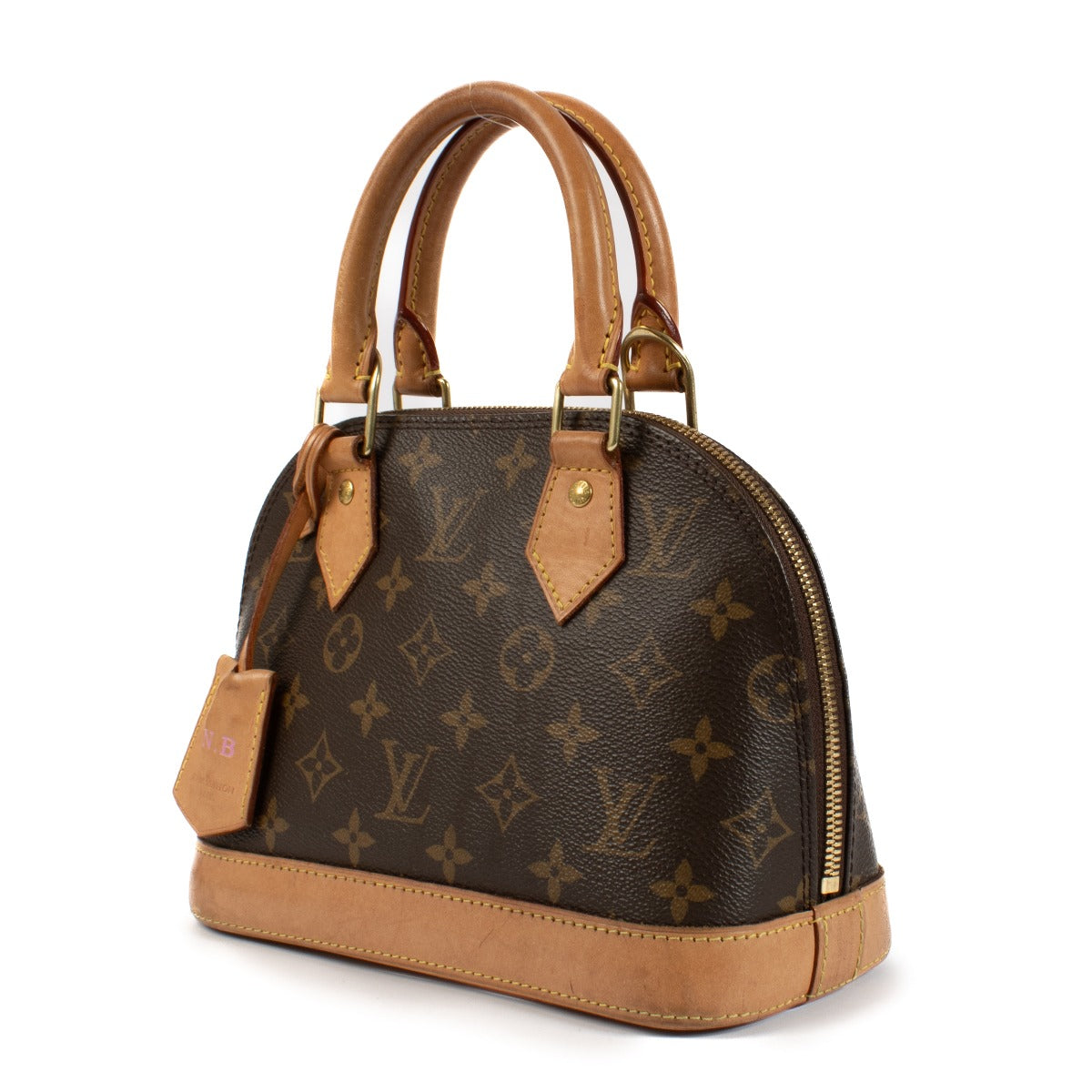 Authentic second hand vintage Louis Vuitton Monogram Alma BB on www.labellov.com