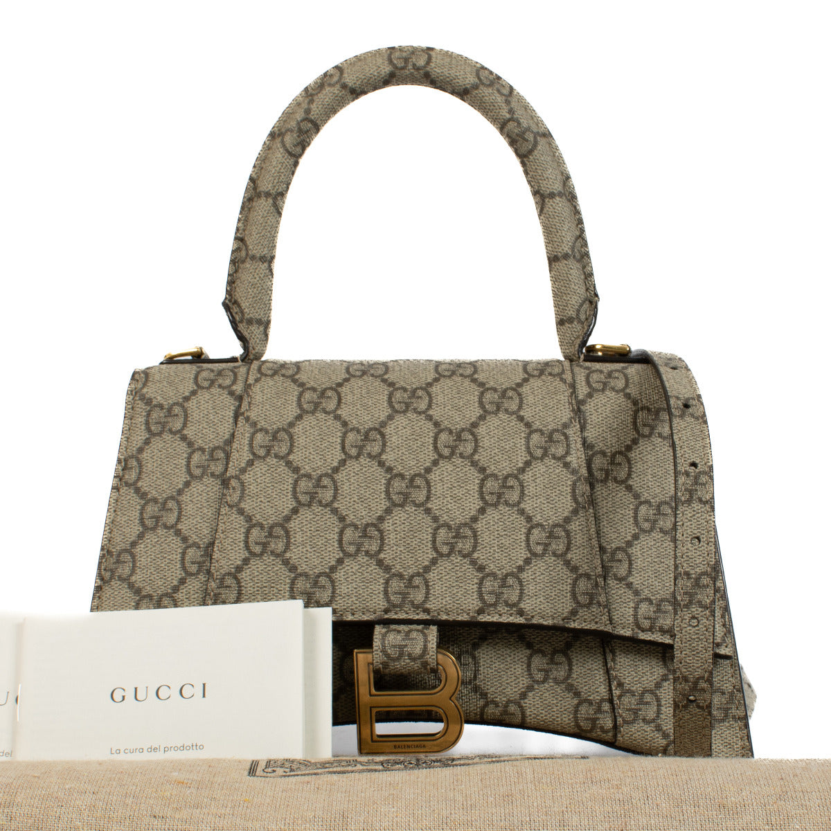 Gucci x Balenciaga The Hacker Project Small Hourglass Bag