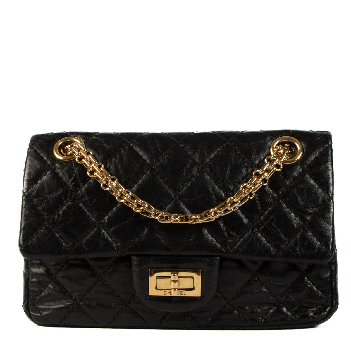 Chanel Black 2.55 Mini Shoulder Bag