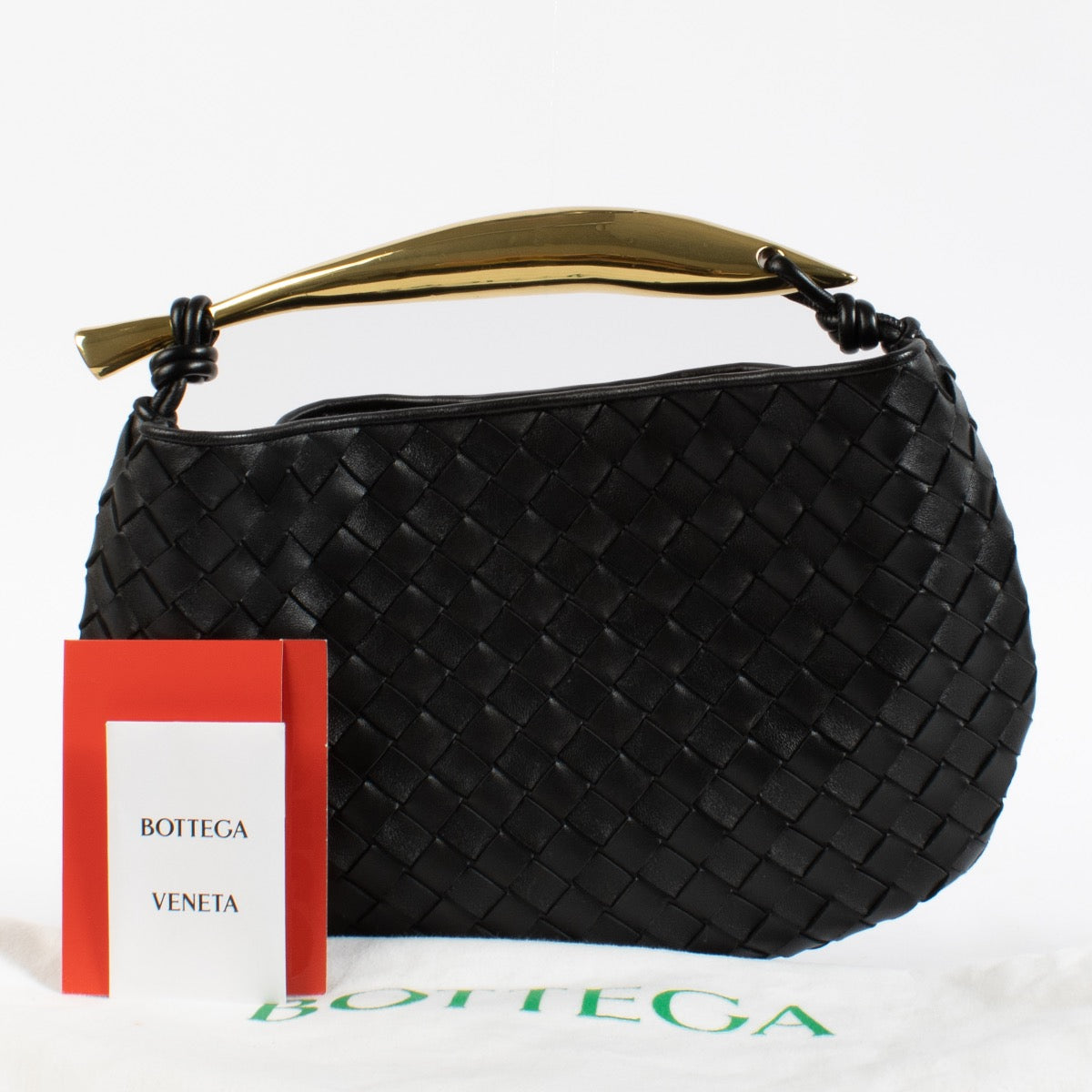 Shop 100% authentic second hand Bottega Veneta Black Medium Sardine Bag on Labellov.com