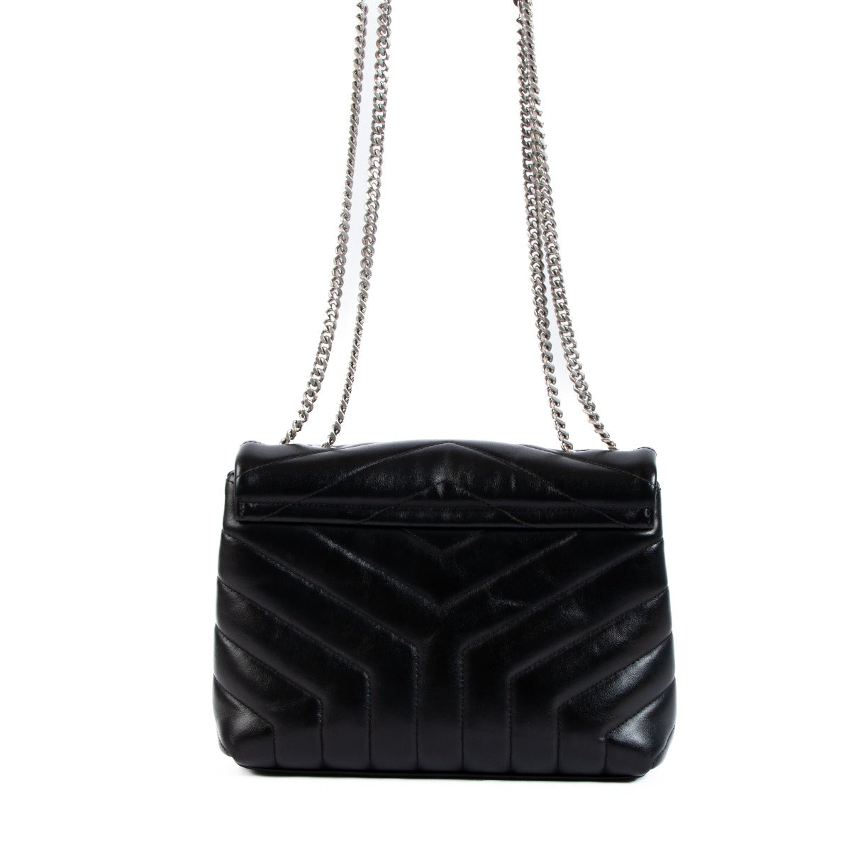 Saint Laurent Black Loulou Small Bag