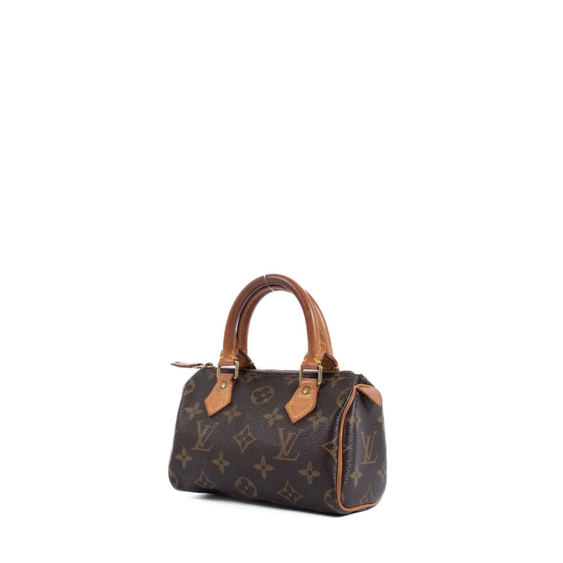 Buy an authentic second hand Louis Vuitton Monogram Speedy Nano Crossbody in very good condition at Labellov.