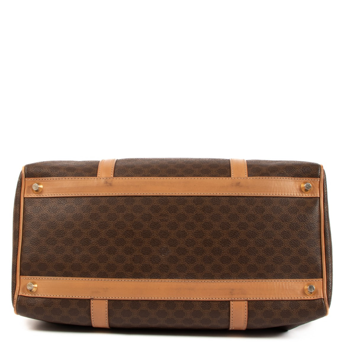 Celine Macadam Triomphe Canvas Vintage Medium Travel Bag