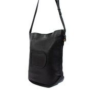 Delvaux Black Leather Le Pin Crossbody Bag