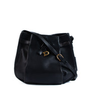 Delvaux Black Banniere Crossbody Bag