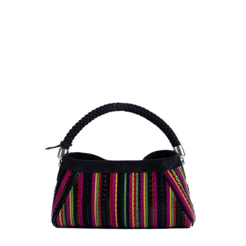 Delvaux Divino Toile de Cuir Lipstick Palette Mini Bag