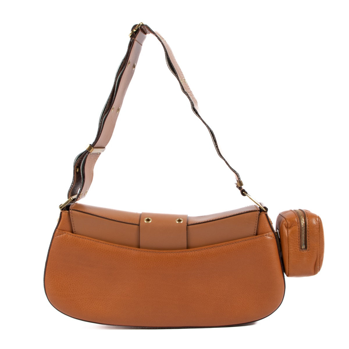 Buy an authentic Christian Dior Cognac Street Chic Columbus Avenue Bag on LabelLov.com