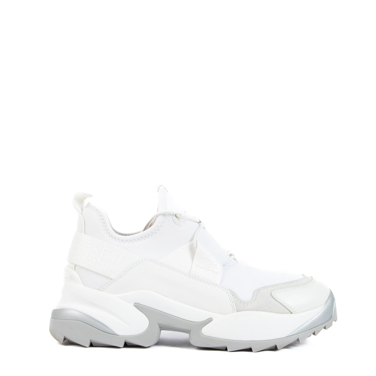 Sergio Rossi Witte Extreme Logo Sneakers - Maat 36