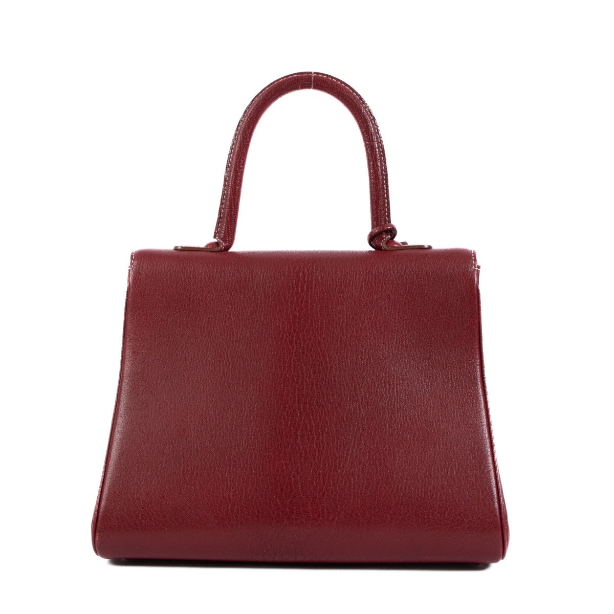 Delvaux Brillant MM Red Cricket Goatskin