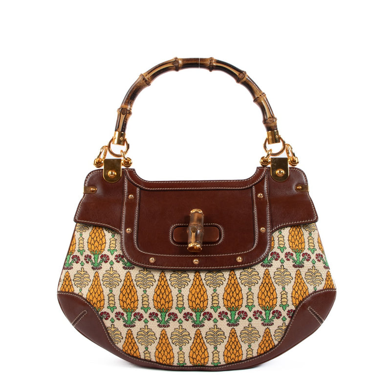 Authentic second hand vintage Gucci Pigna Ananas Pineapple Peggy Bag on www.labellov.com